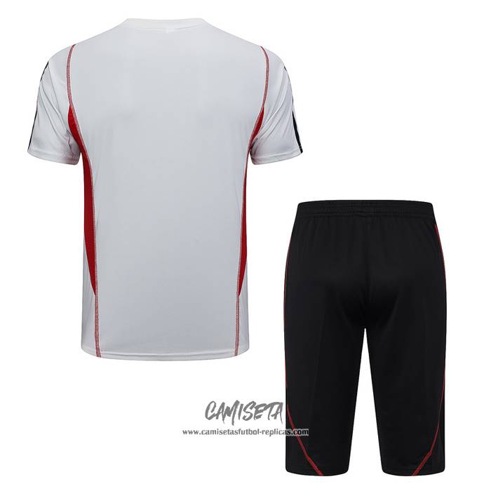Chandal del Sao Paulo 2023-2024 Manga Corta Gris - Pantalon Corto